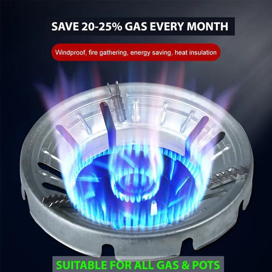 Gas Stove Energy Saving Device, Universal Gas Saver, Energy Efficient Cooking Solution, Gas Flame Regulator, Reduce Gas Consumption, Eco-Friendly Kitchen Gadget, Fuel Saver for All Gas Stoves