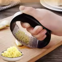 Stainless Steel Manual Garlic Press Crusher