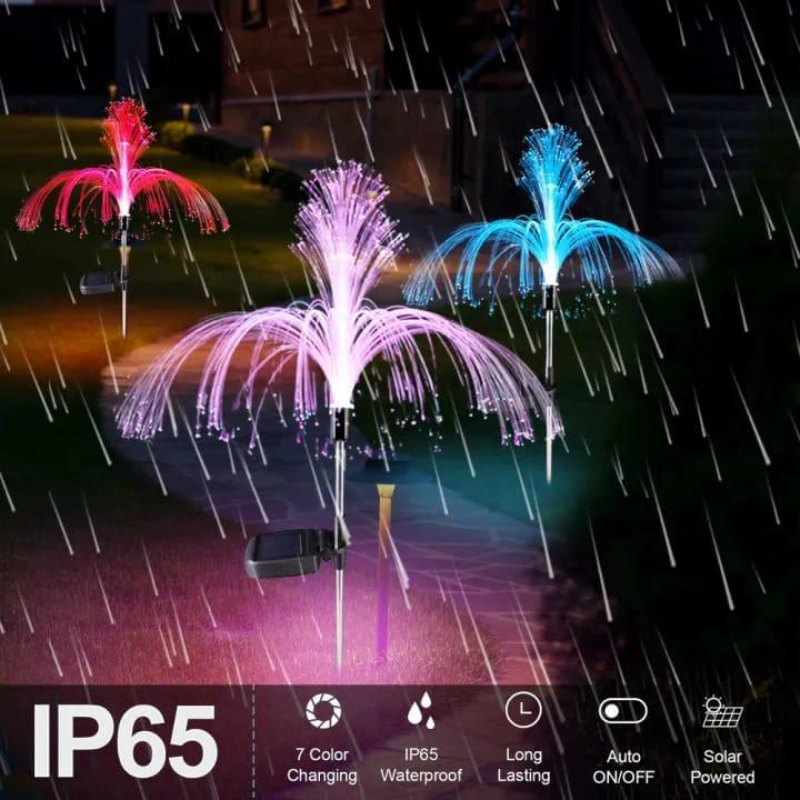 solar jellyfish garden lights