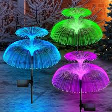 solar jellyfish garden lights