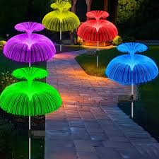 solar jellyfish garden lights