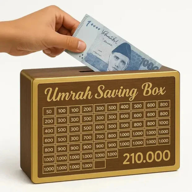Umrah Saving Box – Islamic Money Bank for Umrah & Hajj Goals